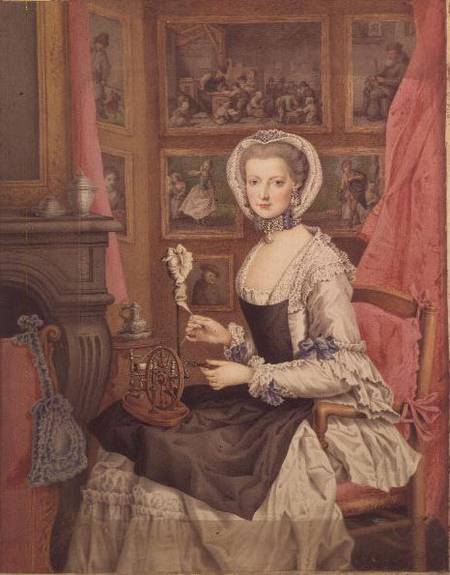 Self Portrait from Archduchess of Austria Maria Christine