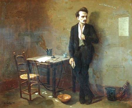 Henri Rochefort (1831-1913) in Mazas Prison from Armand-Desire Gautier