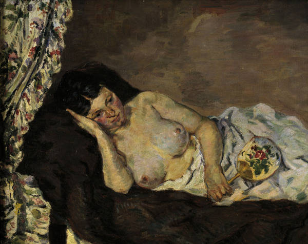 A.Guillaumin / Reclining nude / 1877 from Armand Guillaumin