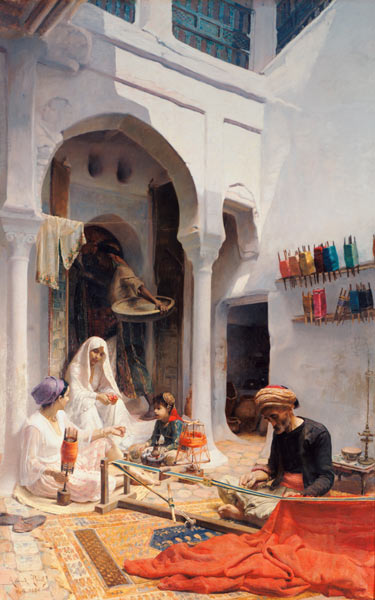 An Arab Weaver from Armand Point