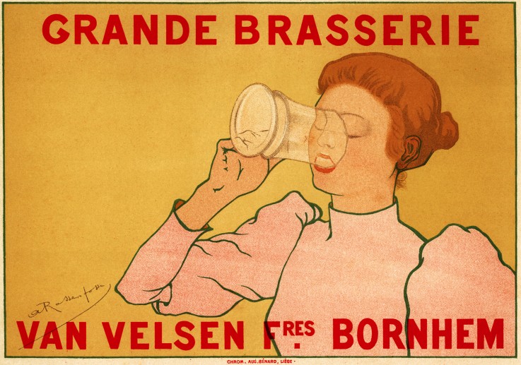 Grande Brasserie Van Velsen (Poster) from Armand Rassenfosse