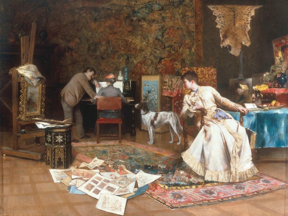 The Artist’s Studio from Armand II Toussaint