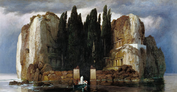 Dead man's island III from Arnold Böcklin