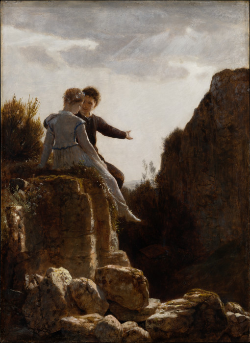 The Honeymoon from Arnold Böcklin