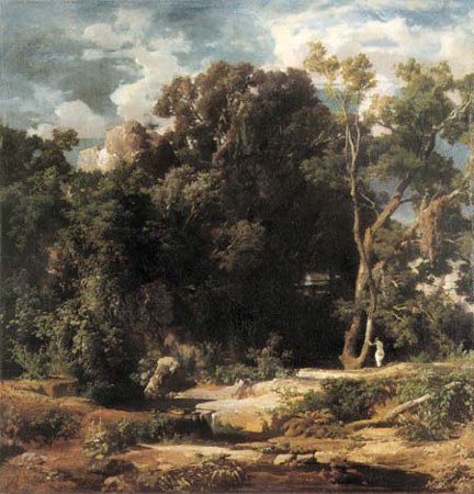 Roman landscape from Arnold Böcklin