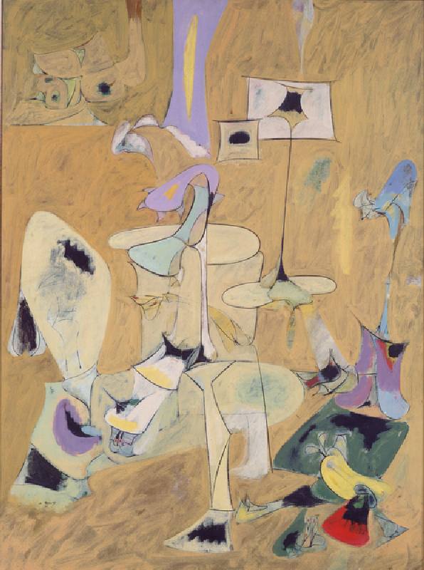 The Betrothal II, 1947 (oil & ink on canvas) from Arshile Gorky