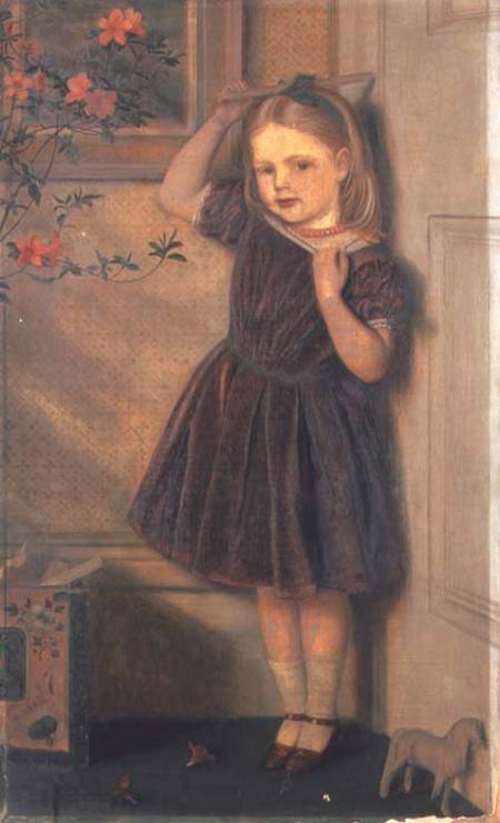 Portrait of Cecily Palgrave from Arthur Foord Hughes