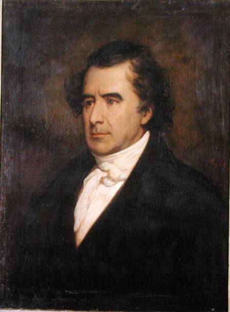 Portrait of Dominique Francois Jean Arago (1786-1853) from Ary Scheffer