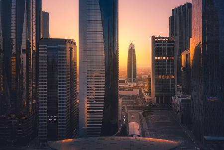 Dawn in Dubaii
