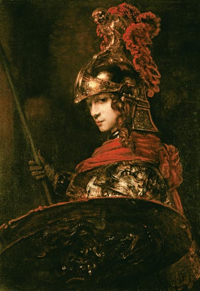 Pallas Athena or, Armoured Figure, 1664-65 from (attr. to) Rembrandt Harmensz. van Rijn