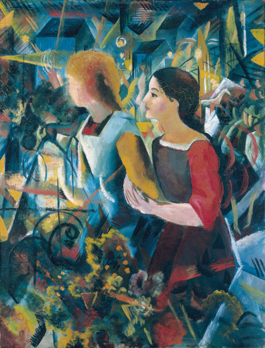 Two Girls from August Macke