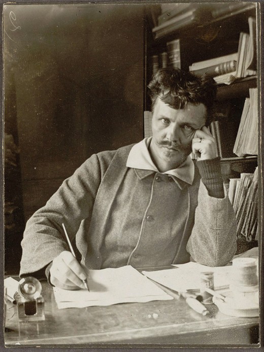 Self-Portrait from August Strindberg