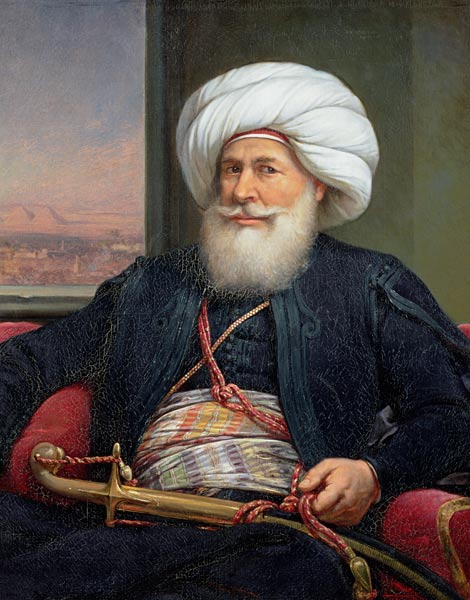 Mehemet Ali (1769-1849) Viceroy of Egypt from Auguste Couder