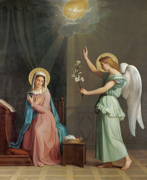 The Annunciation from Auguste Pichon
