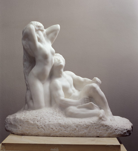 Poet and Muse from Auguste Rodin