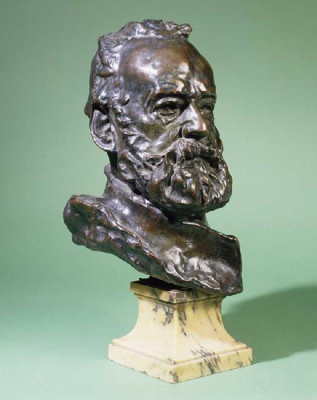 Victor Hugo. from Auguste Rodin