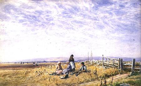 Harvesters at Lunch from Augustus Watford Weedon