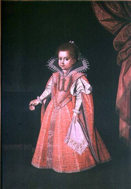Archduchess Maria Anna (1610-65) as a child from Austrian School