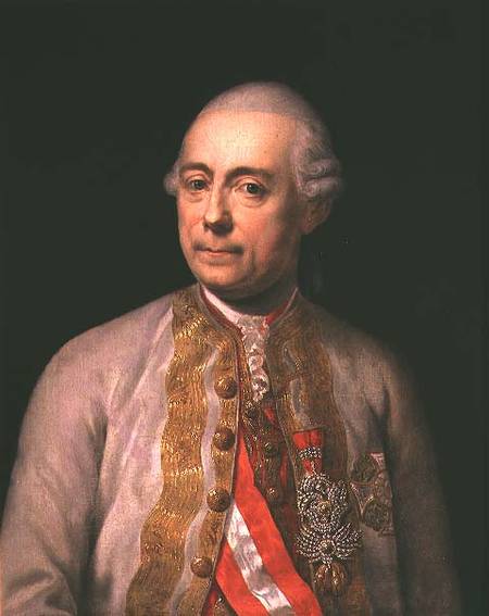 Francis Maurice Lacy, known as Franz Moritz Lascy (1725-1801), Irish Field Marshall in the Austrian from Austrian School
