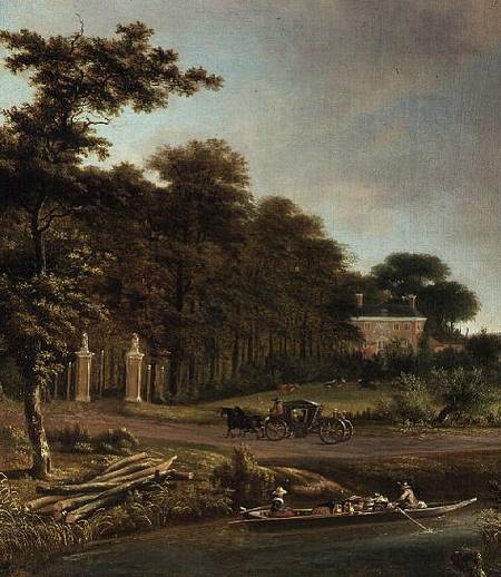 A Country House from A.van Hackaert