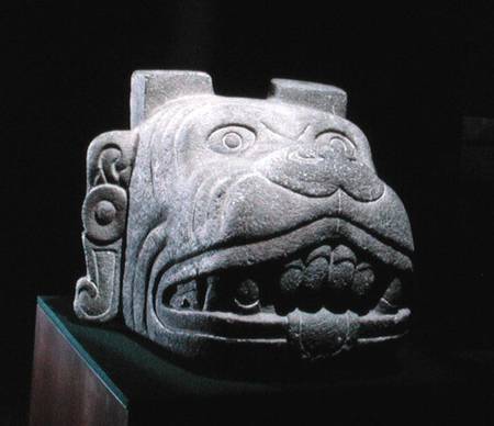 Animal Head from Aztec