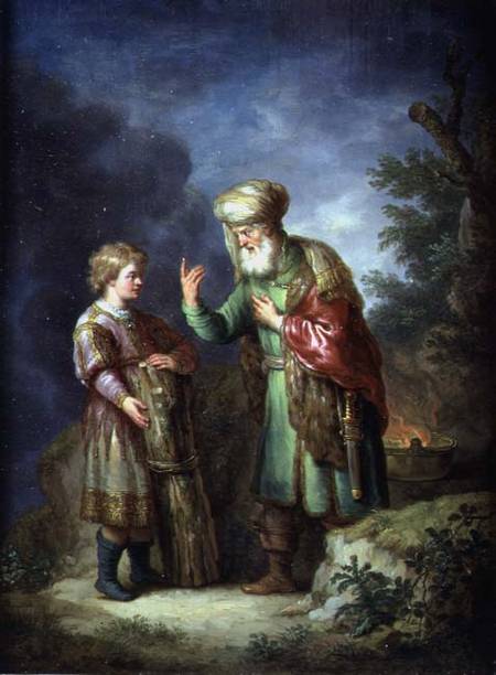 Abraham and Isaac from Balthasar Beschey