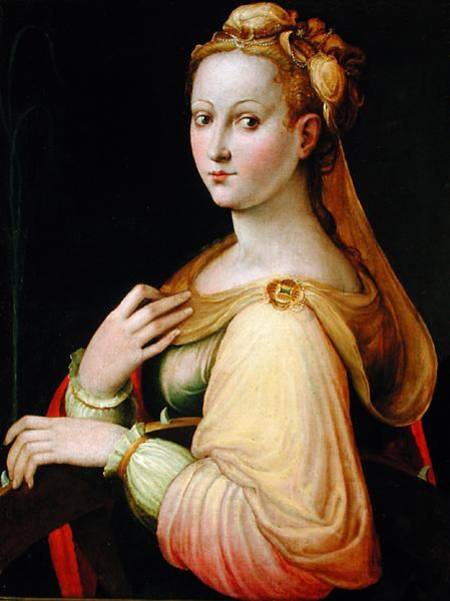 St. Catherine of Alexandria from Barbara Longhi