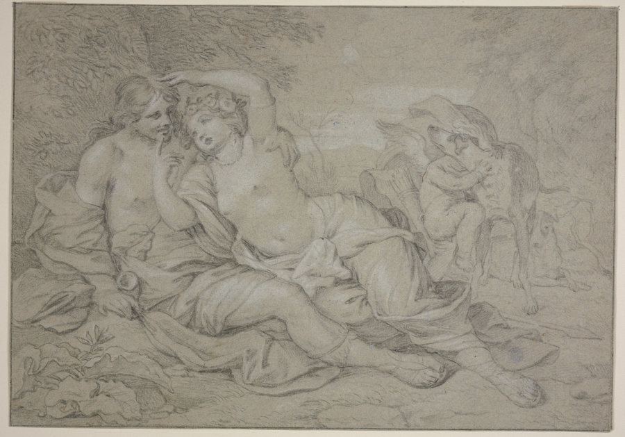 Venus and Adonis from Barend Graat