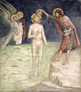 Baptism of Christ, from a series of Scenes of the New Testament (fresco)