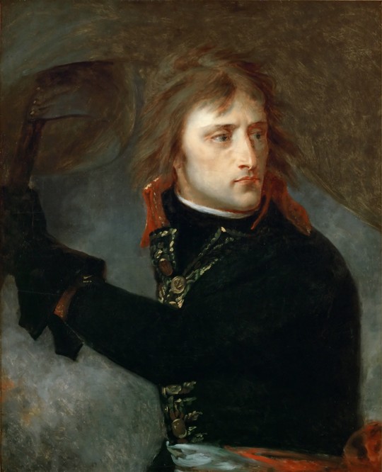 Napoleon Bonaparte at the Pont d'Arcole from Baron Antoine Jean Gros