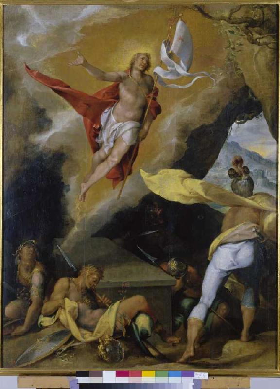 Resurrection of Christi. from Bartholomäus Spranger