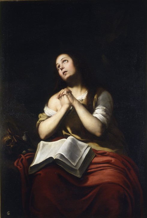 The Repentant Mary Magdalene from Bartolomé Esteban Perez Murillo