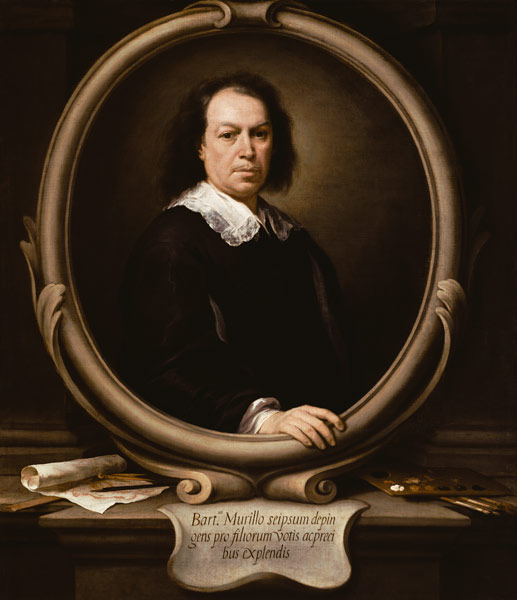 Self-portrait from Bartolomé Esteban Perez Murillo