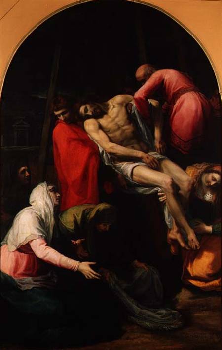 The Descent from the Cross from Bartolomeo Duchio