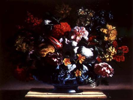 Still Life of Flowers in an Urn from Bartolomeo Perez