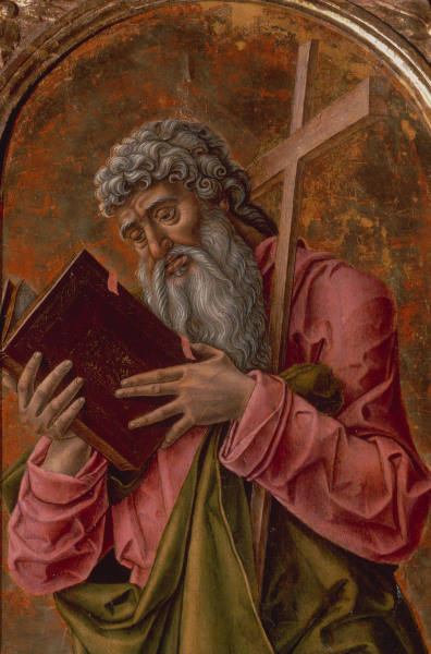 The Apostle Andrew / Vivarini / 1478 from Bartolomeo Vivarini
