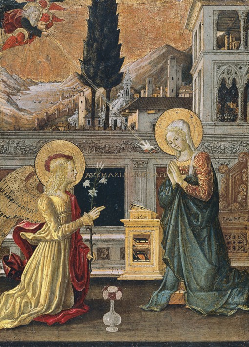 The Annunciation from Benedetto Bonfigli