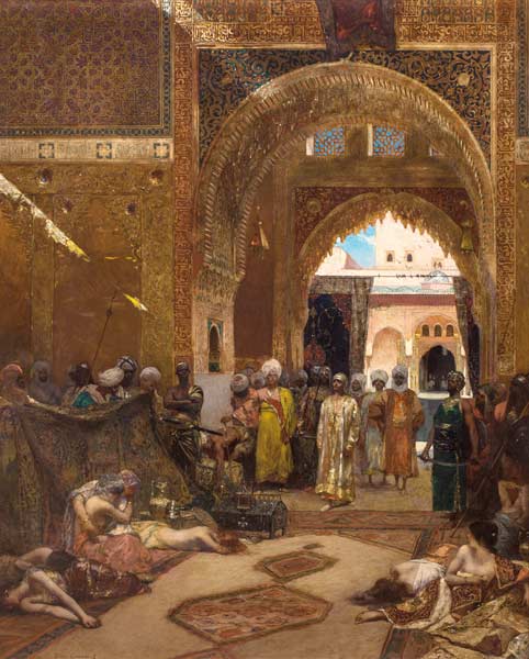 Der Tag nach einem Sieg in der Alhambra from Benjamin Constant