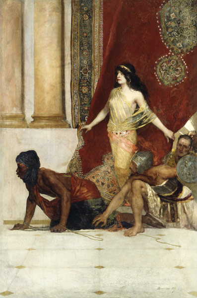Delilah and the Philistines from Benjamin Constant