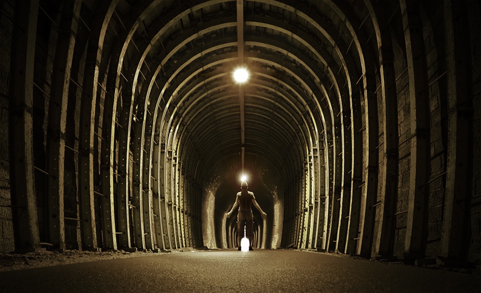 Endless tunnel from Benoit Michelot