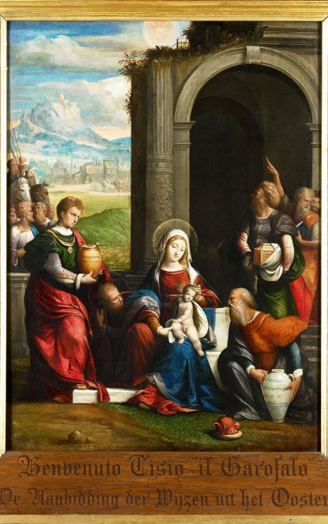 The Adoration of the Magi from Benvenuto Tisi da Garofalo