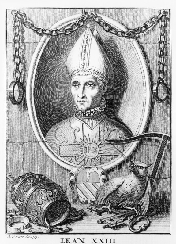Antipope John XXIII from Bernard Picart
