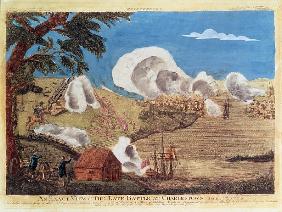 An exact view of the late Battle at Charlestown on 17th June 1775