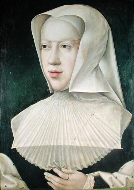 Marquerite de Habsbourg (1480-1530) Duchess of Savoy from Bernard van Orley