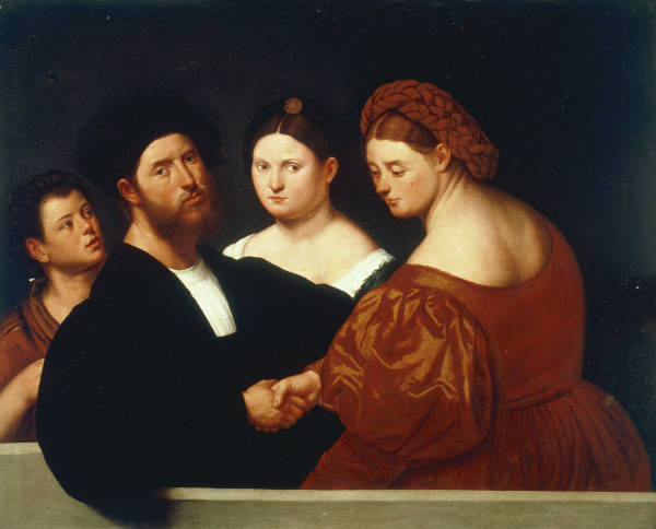 B.Licinio / Family Portr./ Paint./ C16 from Bernardino Licinio