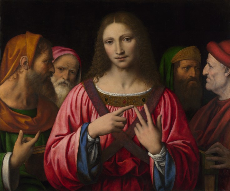 Christ among the Doctors from Bernardino Luini