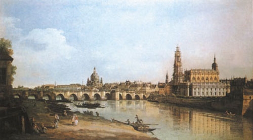 View of Dresden from Bernardo Bellotto