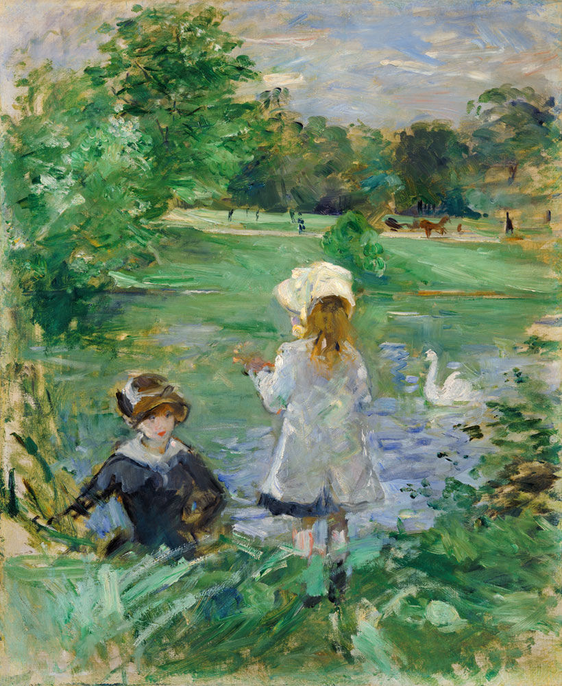 Beside a Lake from Berthe Morisot