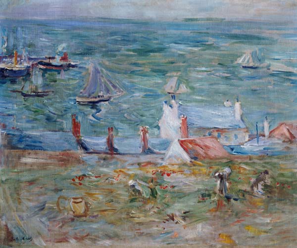 The Port of Gorey on Jersey from Berthe Morisot