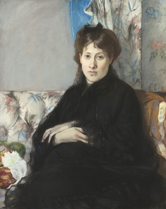 Portrait of Madame Edma Pontillon, née Morisot from Berthe Morisot